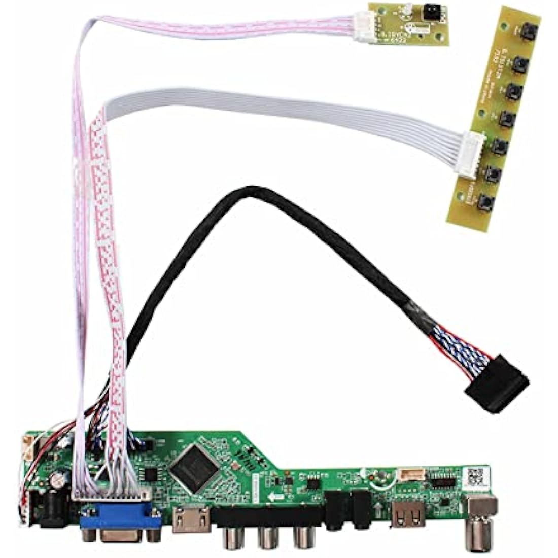 VSDISPLAY LVDs Controller Board 40pin 1600x900 for 17.3" LP173WD1 B173RW01 LTN173KT01-A01 N173FGE-L21 N17306-L02 Wled LCD Screen