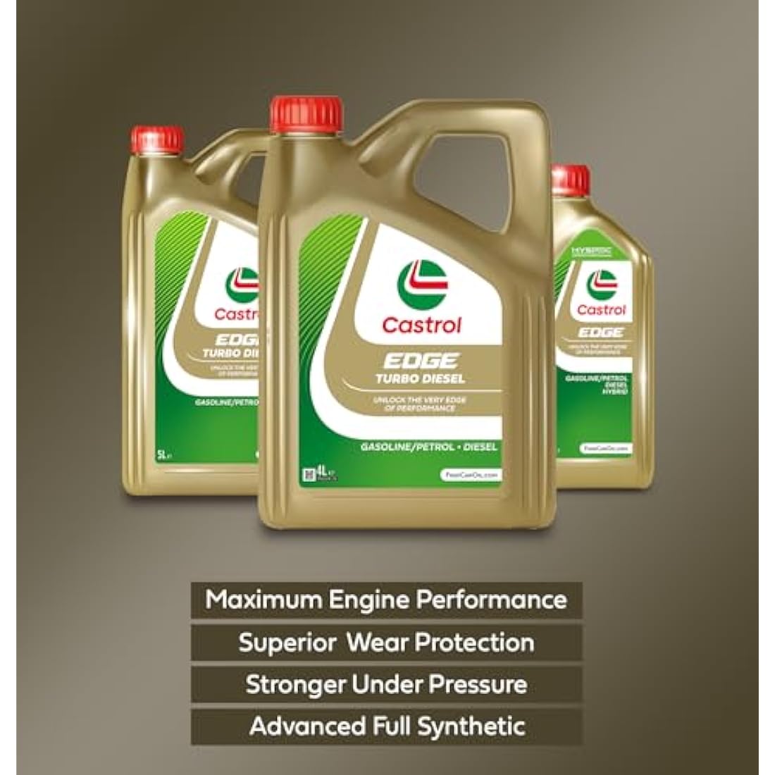 Castrol EDGE 0W-20 C5 Engine Oil 1L, Gold