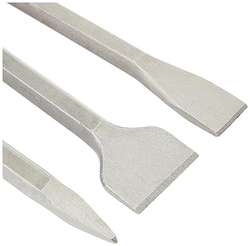 Silverline 515779 SDS Plus Hex Chisel Set 3pce 250 mm – 20, 40 mm and Point