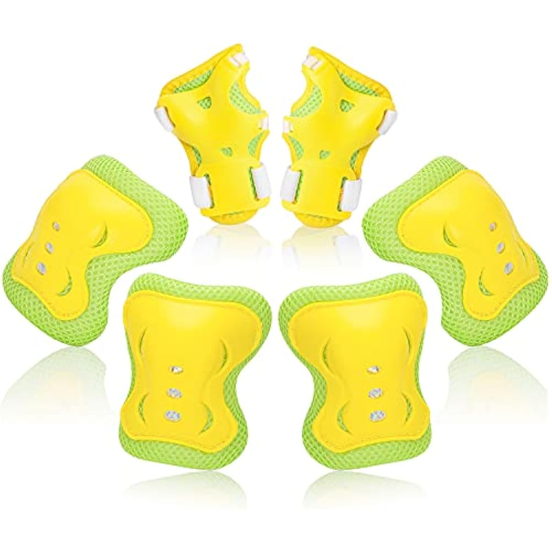 Kids/Youth Knee Pads Elbow Pad Wrist Guards Protective Gear Set, for Child Roller Skates, Cycling Bike, Skateboard, Inline Skatings, Scooter Riding, BMX bike, And Other Outdoor Sports Activities