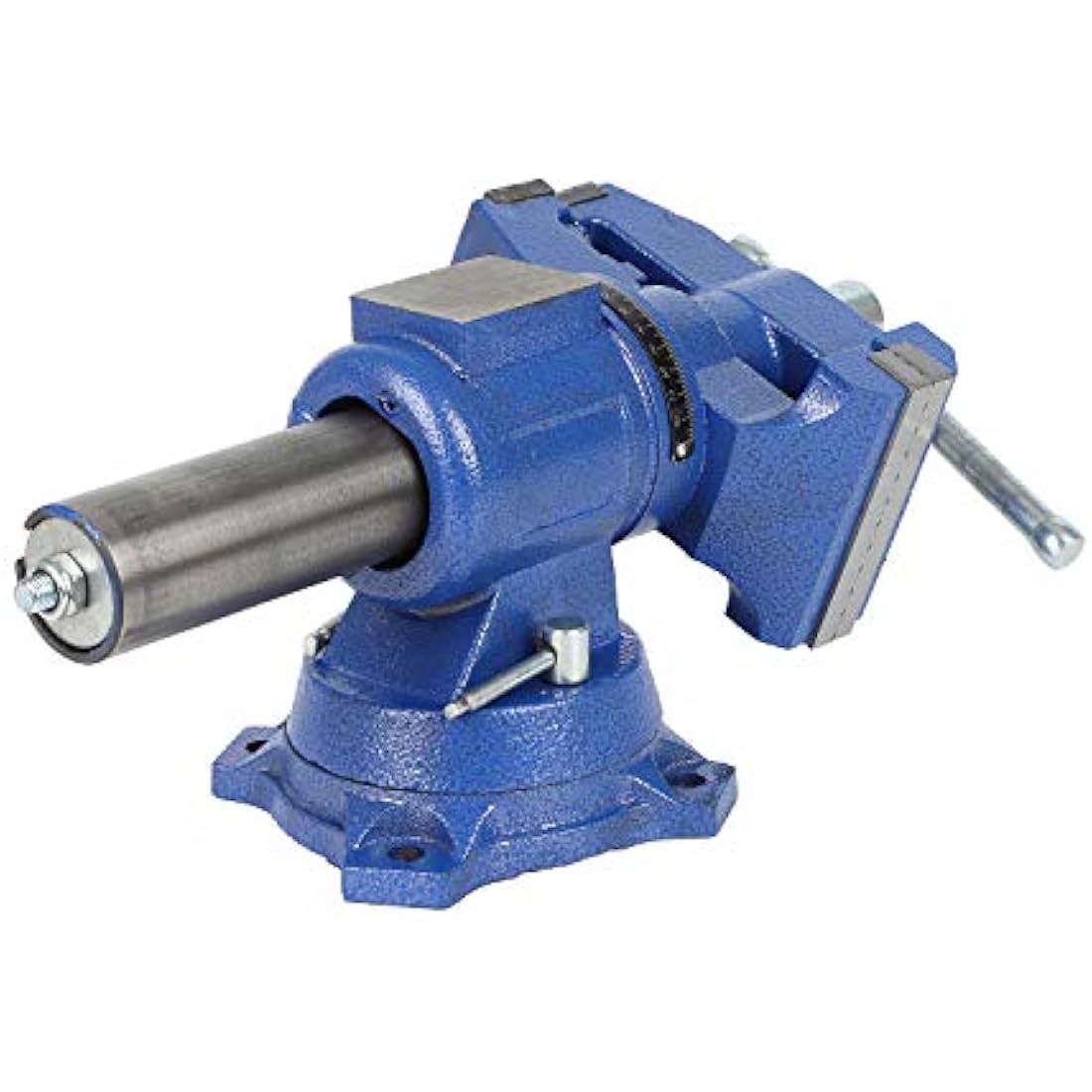 TOPWAY Bench Vice 4" 100mm, Heavy Duty Multipurpose 360 Degree Swivel Base Workbench Table Clamp for Mechanics and Engineers 403154