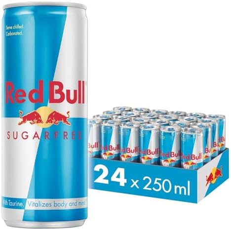 Red Bull Energy Drink Sugar Free 250ml x24