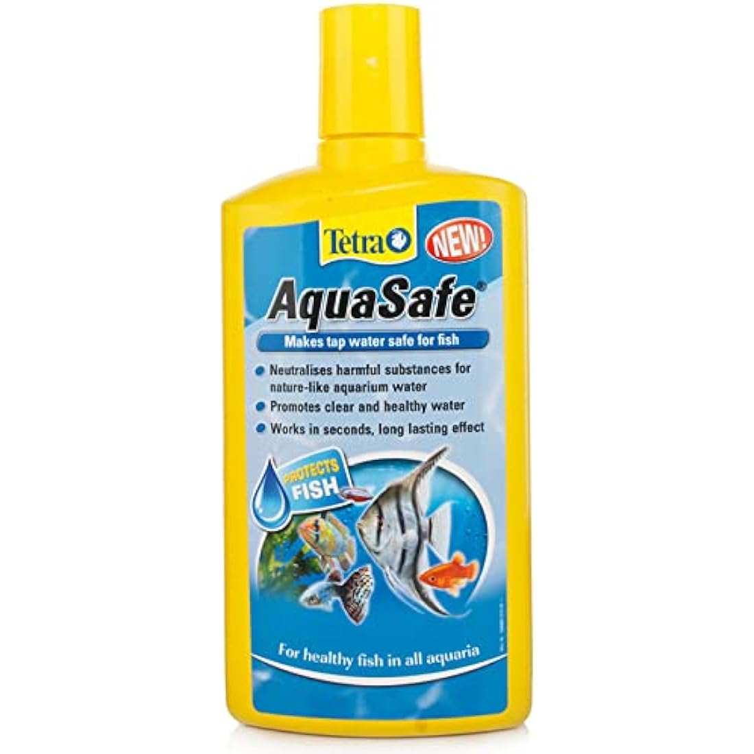 Tetra AquaSafe Water Conditioner, 500ml,Black