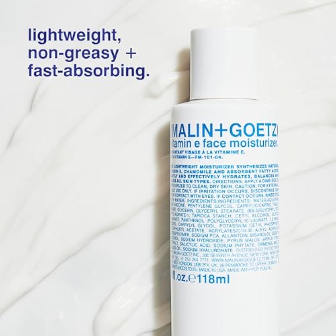 Vitamin E Face Moisturizer by Malin + Goetz for Unisex - 8.5 oz Moisturizer