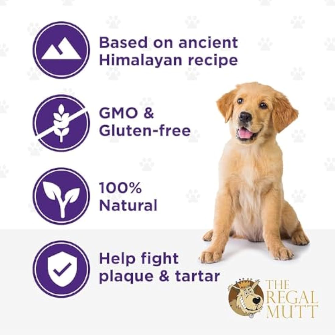 The Regal Mutt - Himalayan Puppy Chew - Bag of 5