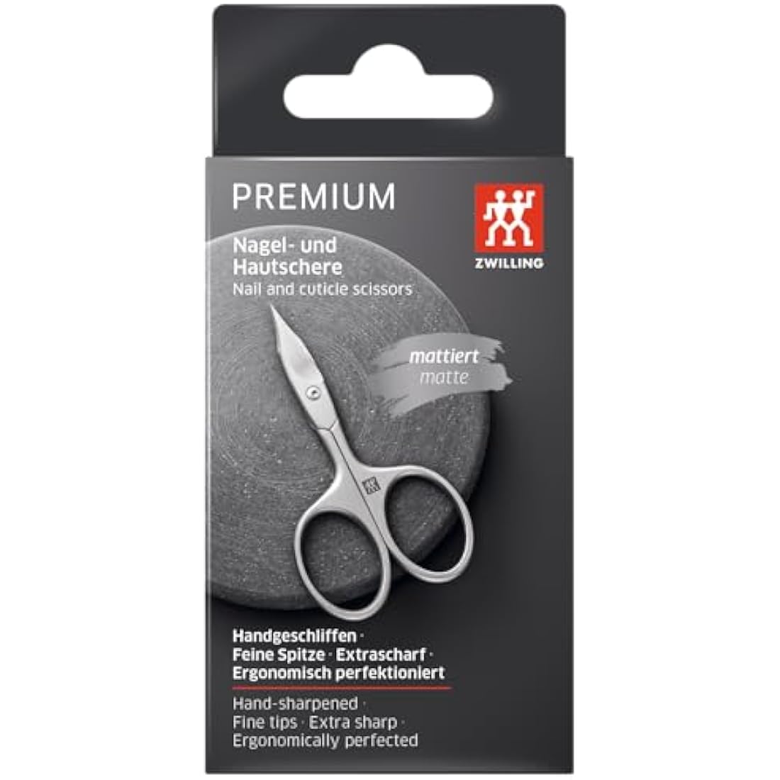 Zwilling Twinox combination nail scissors (matt, 9 cm, 1-pack (1 x 1 piece)