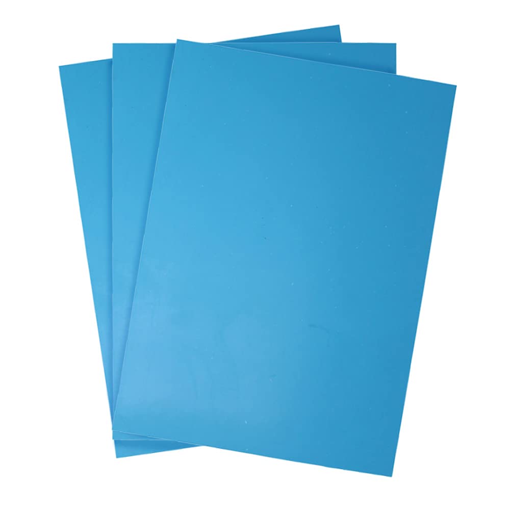 Artway Soft Cut Polymer A2 Sheets - Ideal for Printmaking/Lino Printing  Pack of 3 Sheets - Blue