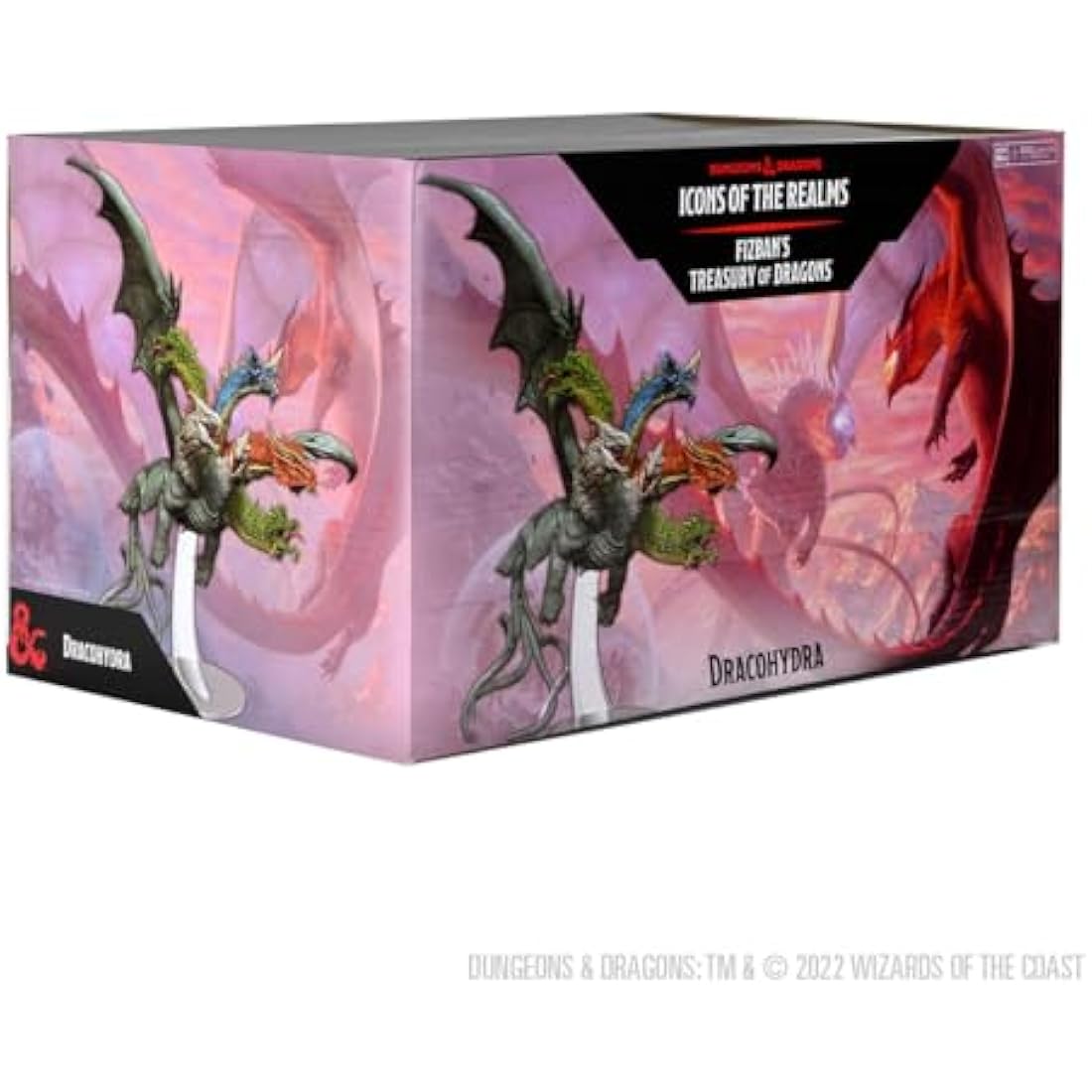 D&D Fizban's Treasury of Dragons Premium Set 2 Dracohydra: D&D Icons of the Realms Miniatures