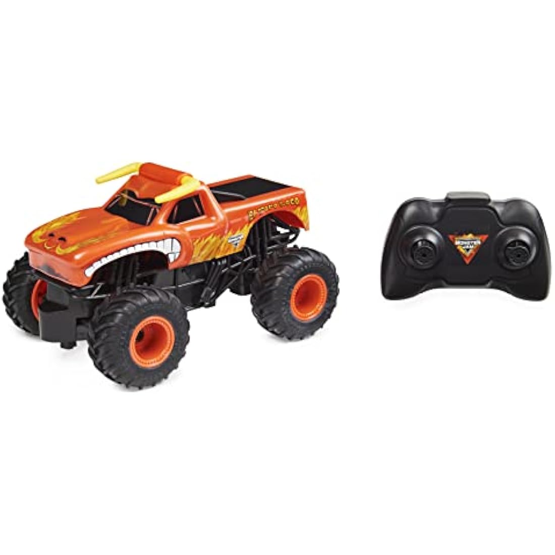 Monster Jam, Official El Toro Loco Remote Control Monster Truck, 1:24 Scale, 2.4 GHz, for Ages 4 and up