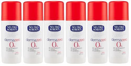 6x Derma Zero NEUTRO ROBERTS Deodorant Deo Stick Deodorant Stick 40 Ml Hypoallergenic