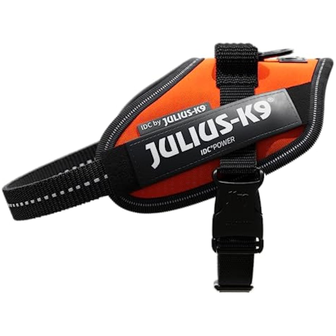 Julius-K9, 16IDC-FOR-MM, IDC Powerharness, dog harness, Size: XS/Mini-Mini, UV Orange