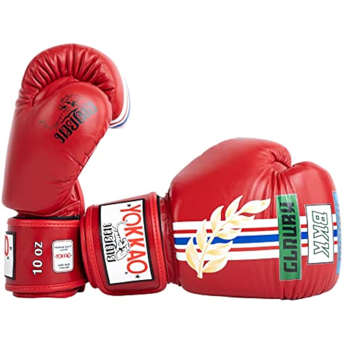 YOKKAO Design Breathable Muay Thai Boxing Glove | Premium Leather Training and Sparring Gloves for Men and Women | Winning Boxing Gloves | Punching Gloves