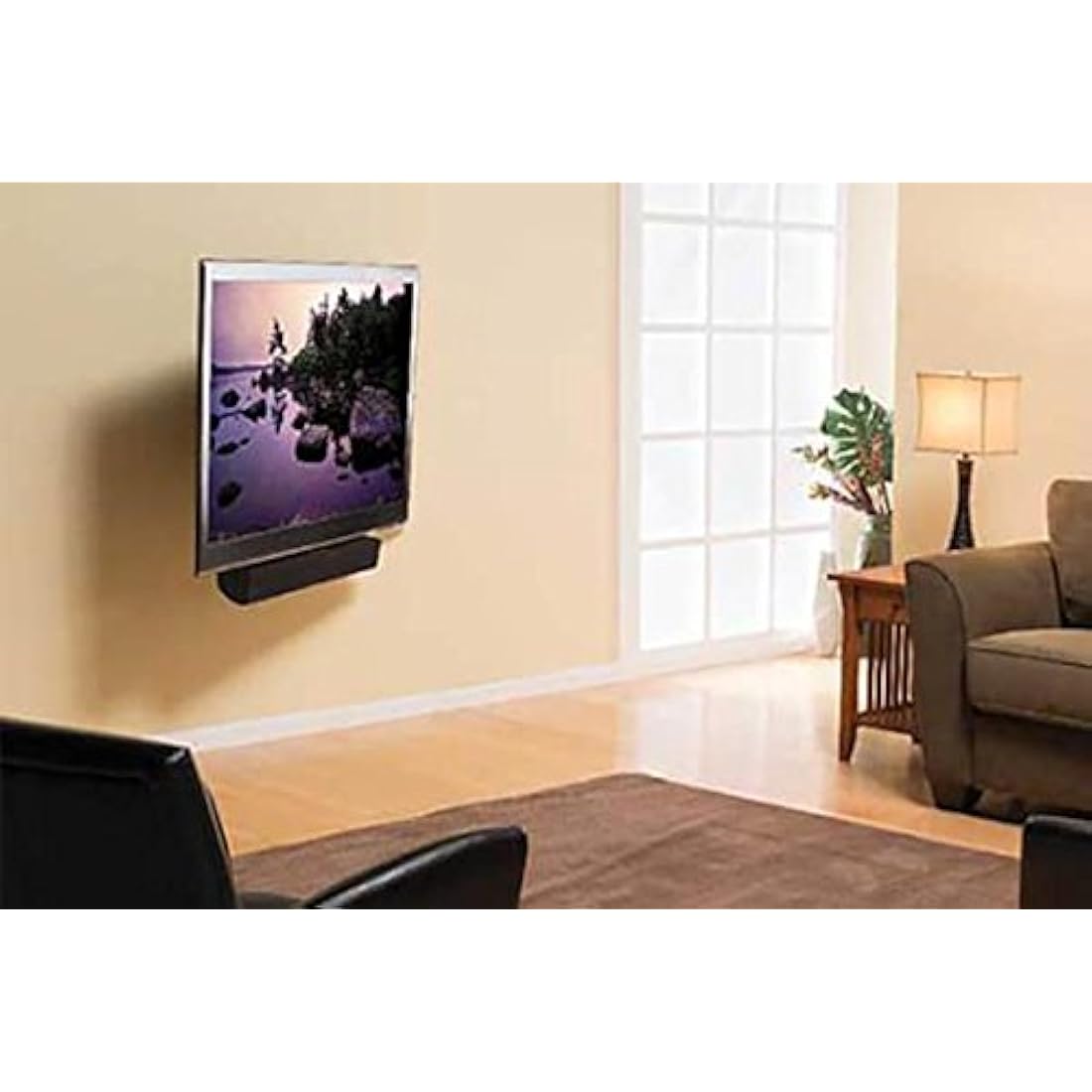 SANUS VuePoint Mounting Kit for Sound Bar - Black