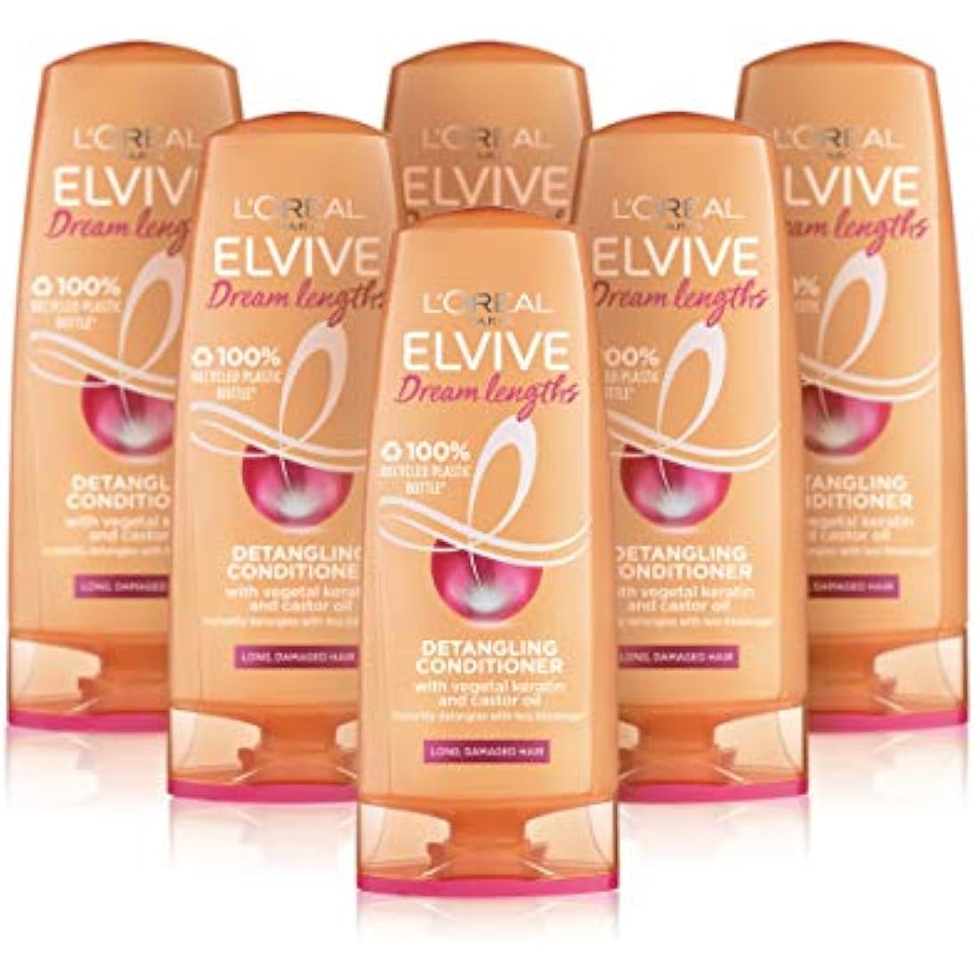 L'Oreal Paris Elvive Dream Lengths Long Hair Keratin Conditioner, 400 ml