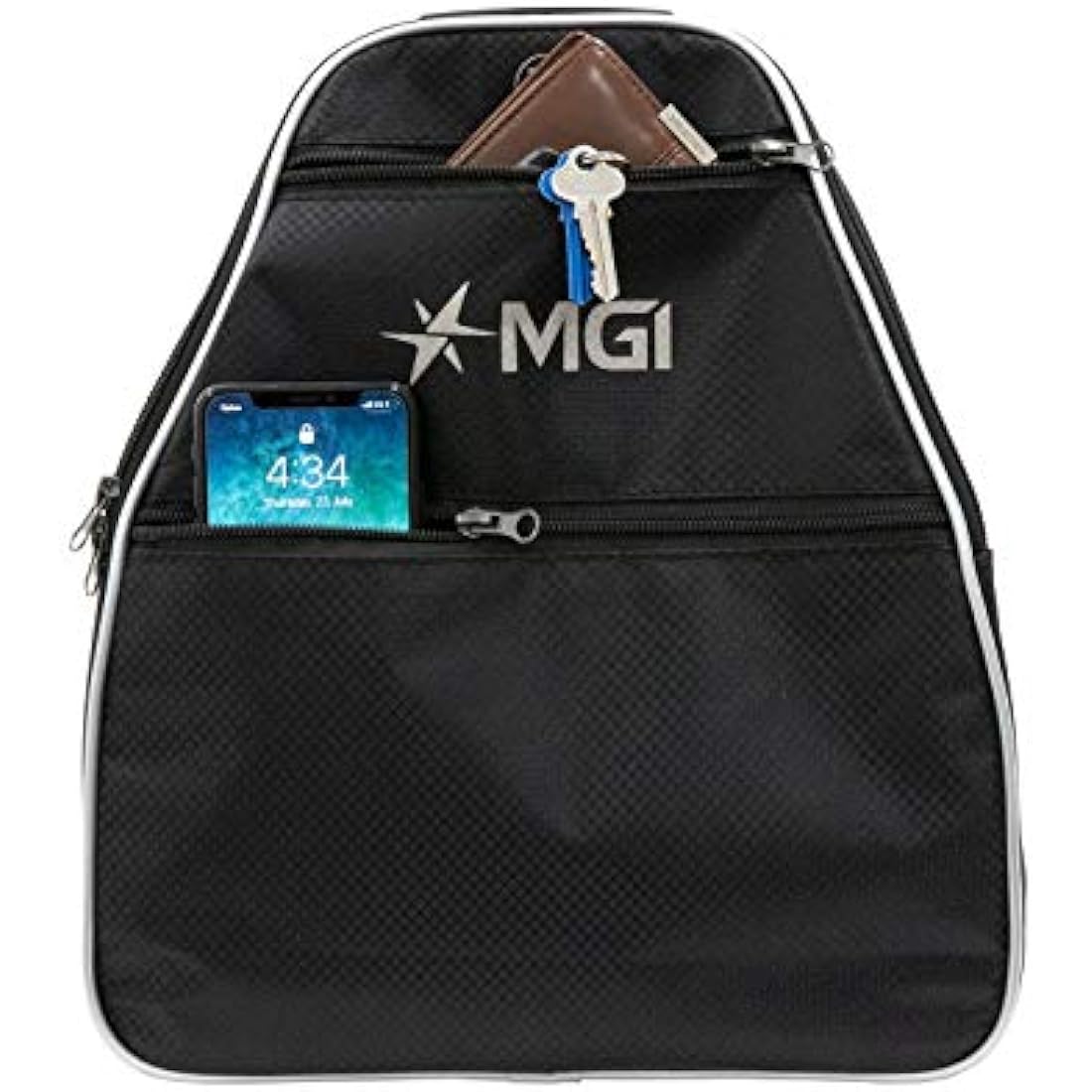 MGI Zip Cooler and Storage Bag Black (L x W x H): 12 x 11 x 4