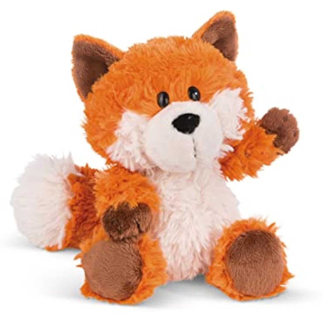 Nici 49151 Cuddly Fox Fridalie 25cm Dangling-Sustainable Made Plush, Cute Soft Toy to Cuddle and Play with, for Children & Adults, Gift idea, Orange, Orange, 25 cm