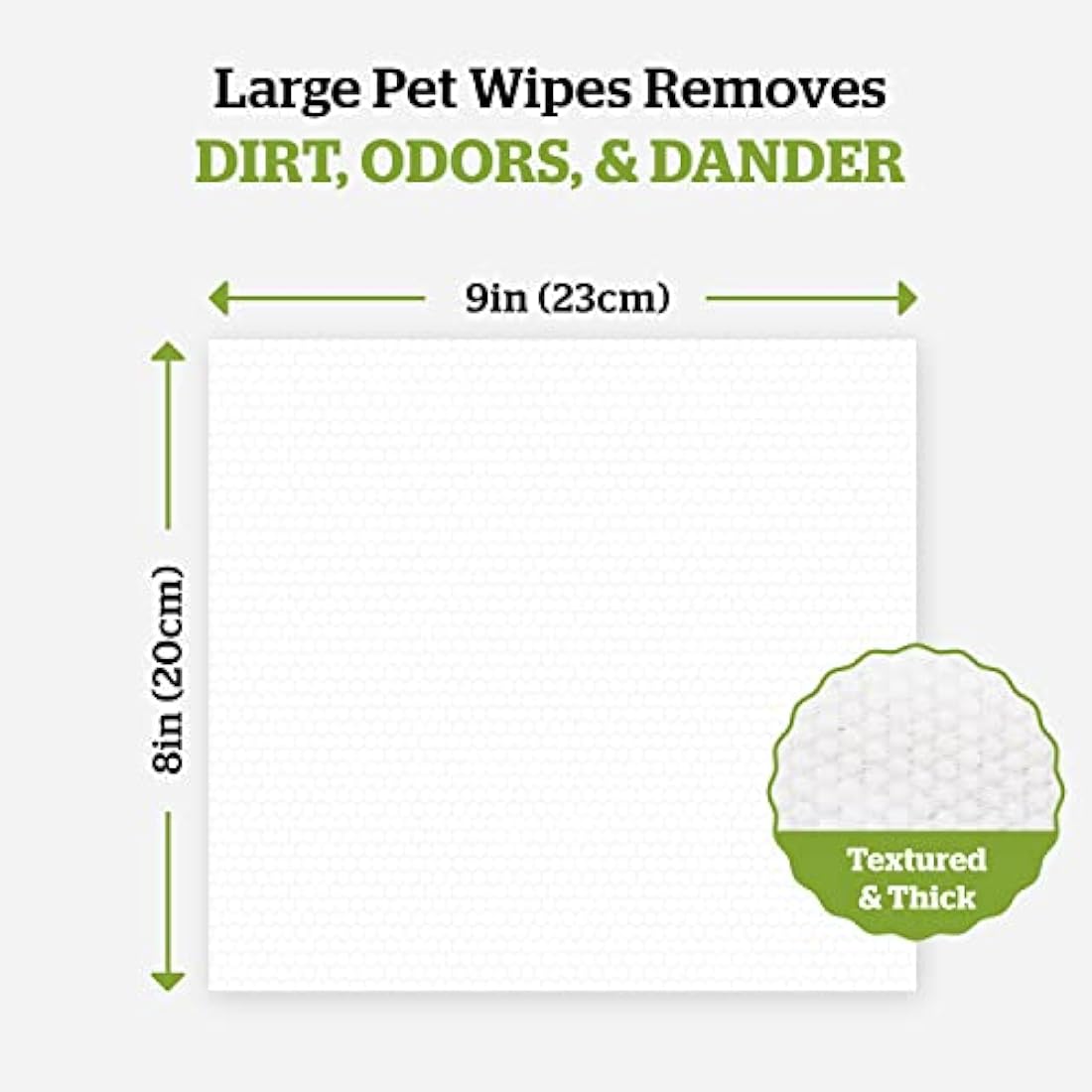 Pogi’s Dog Wipes – Plant-Based, Hypoallergenic Wipes for Dogs and Puppies – Fragrance Free, 400-Count