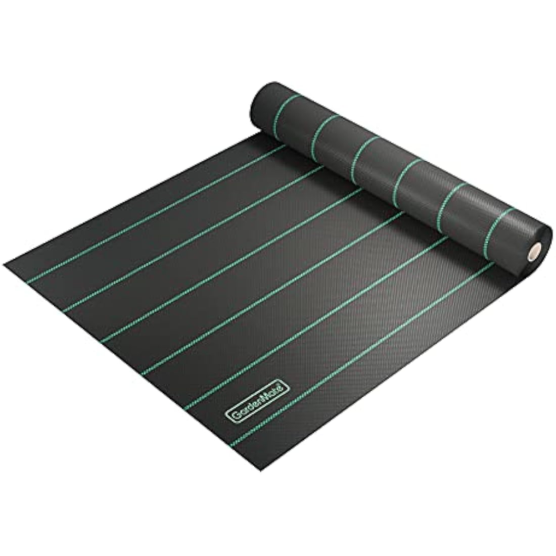 GardenMate 1m x 50m roll woven weed control fabric - UV stabilised 100gsm landscape ground cover membrane
