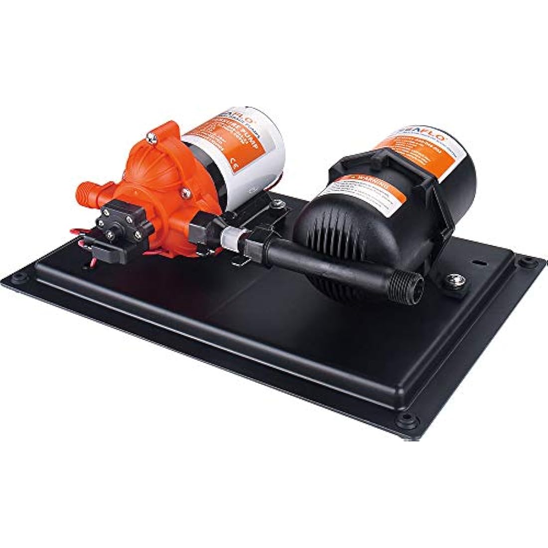 LIGHTEU®, DC 12V 11.3LPM 33 Series Water Pressure System, 45PSI Pump and 0.75L Tank