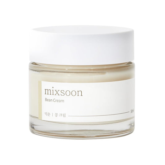 mixsoon Bean cream, Vegansnail, Nourishing, Long-lasting Soothing Hydration, Pore & Sebum Control, Korean Skin Care (50ml)
