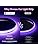 BTF-LIGHTING FCOB COB SPI RGB Flexible High Density LED Strip COB WS2811 IC LED Strip 5M 720LEDs/m 21W/M DC24V White PCB IP30 Chasing Colour(Without Controller and Power Supply)