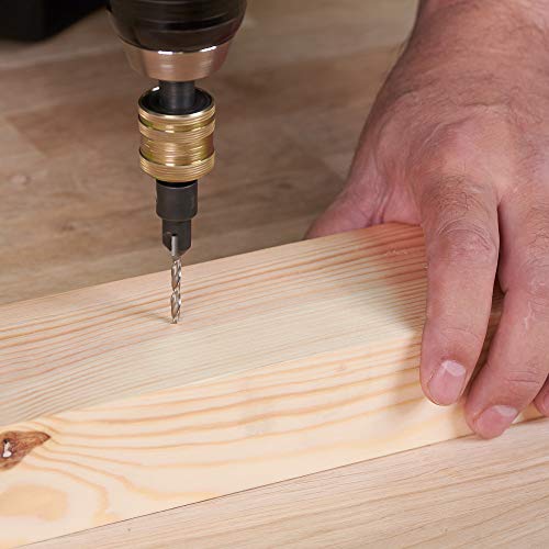 Trend Snappy 5-Piece TCT Countersink Set, Imperial, Adjustable Depth, Quick Release System, SNAP/CSTC/SET