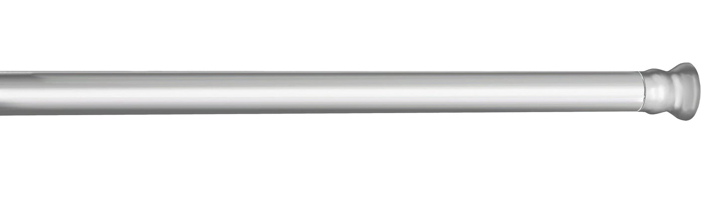 Wenko 19208100 Telescopic shower rod Chrome ? 2 cm, Metal Aluminium, Chrome
