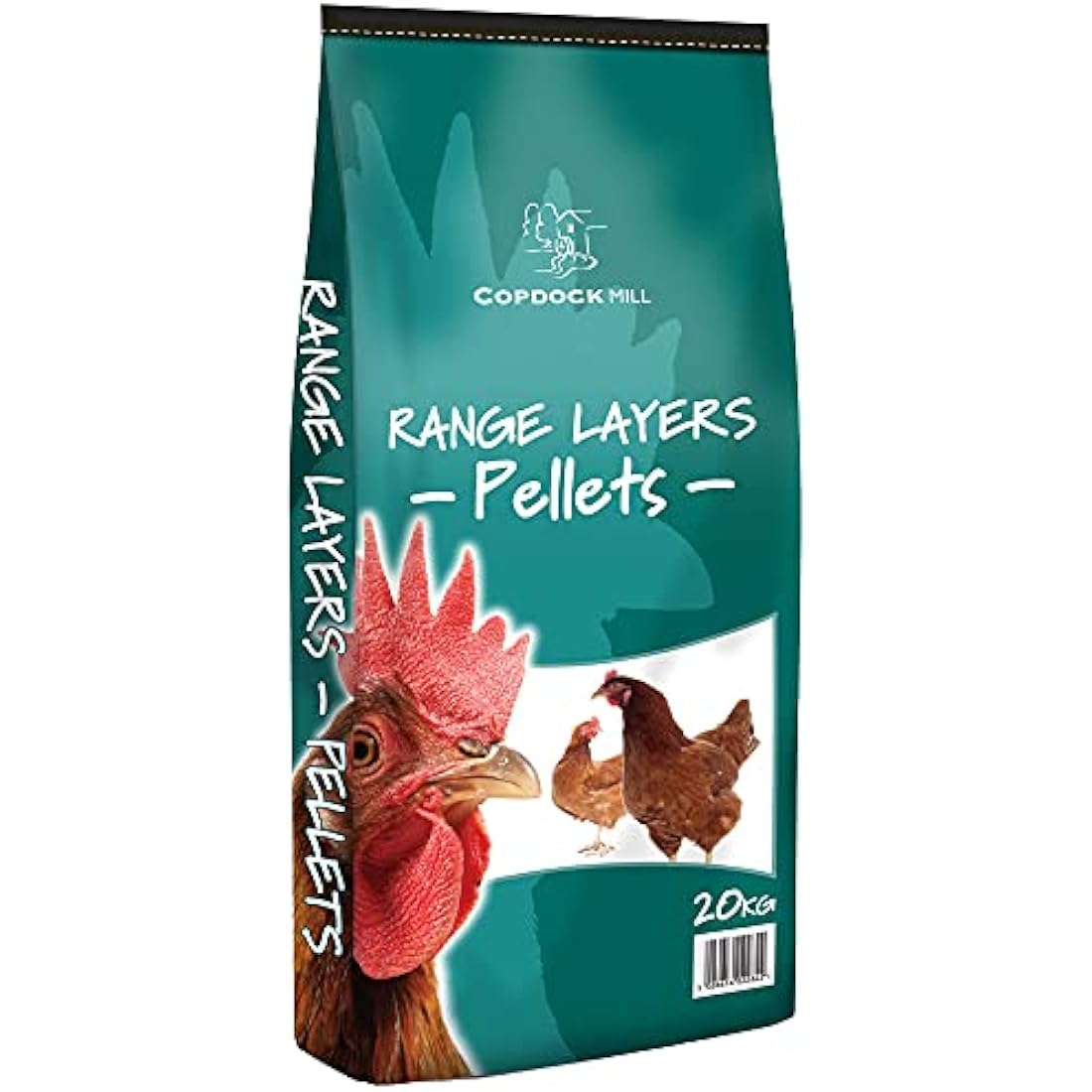 Copdock Mill Range Layers Pellets 20kg – Chicken Food for Hens and Laying Poultry, Ducks, Geese, Bantams – 100% Natural Pellets