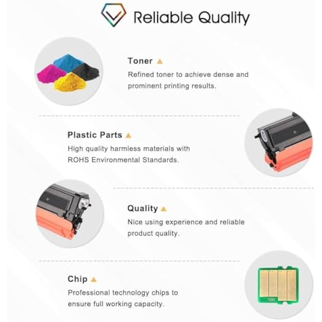Cool Toner TN423 Compatible Toner Cartridge for Brother TN-423 TN-421 TN421 HL-L8260CDW HL-L8360CDW MFC-L8690CDW MFC-L8900CDW DCP-L8410CDW DCP-L8410CDN (Black Cyan Yellow Magenta, 4-Pack)