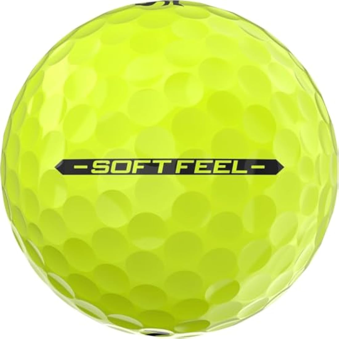Srixon SOFT FEEL_13 & 14 Ultra-soft and long distance golf balls| Stable trajectory and controlled spin| Premium feel and control around the green| Yellow/White