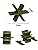 CADENAS ® - Frog Game / Sapo Game/ Toad in the Hole Game “Complete” cast iron: 1 Frog / Sapo , 2 Bridges, 1 Mill , 2 Fasteners y 10 Tokens.