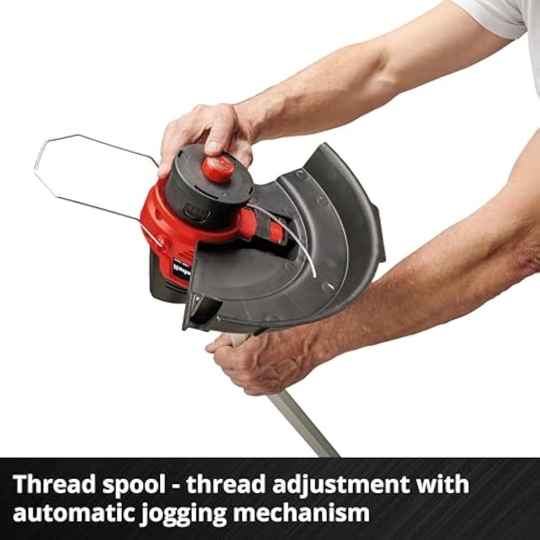 Einhell Power X-Change 18/33 Cordless Strimmer - 18V Battery Strimmer, Auto Line Feed 33cm Grass Trimmer - GE-CT 18/30 Li Garden Strimmer, Cordless Weed and Grass Cutter (Battery Not Included)