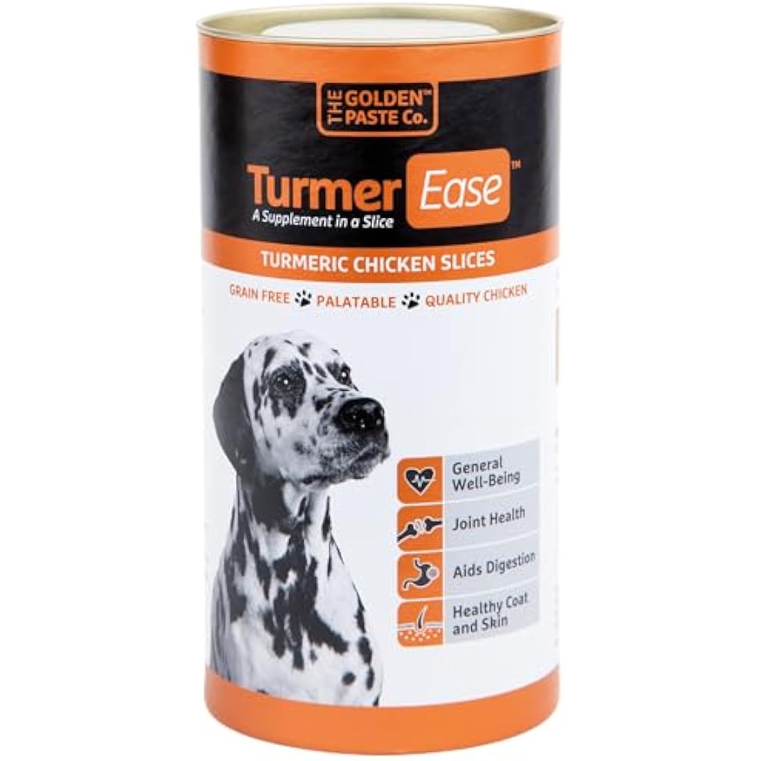 The Golden Paste Company TurmerEase Chicken & Turmeric Joint Supplements for Dogs & Cats - Health, Mobility & Digestion Support - Natural Grain Free Dog Treats - Pet Joint Care, Wellness & Digestion