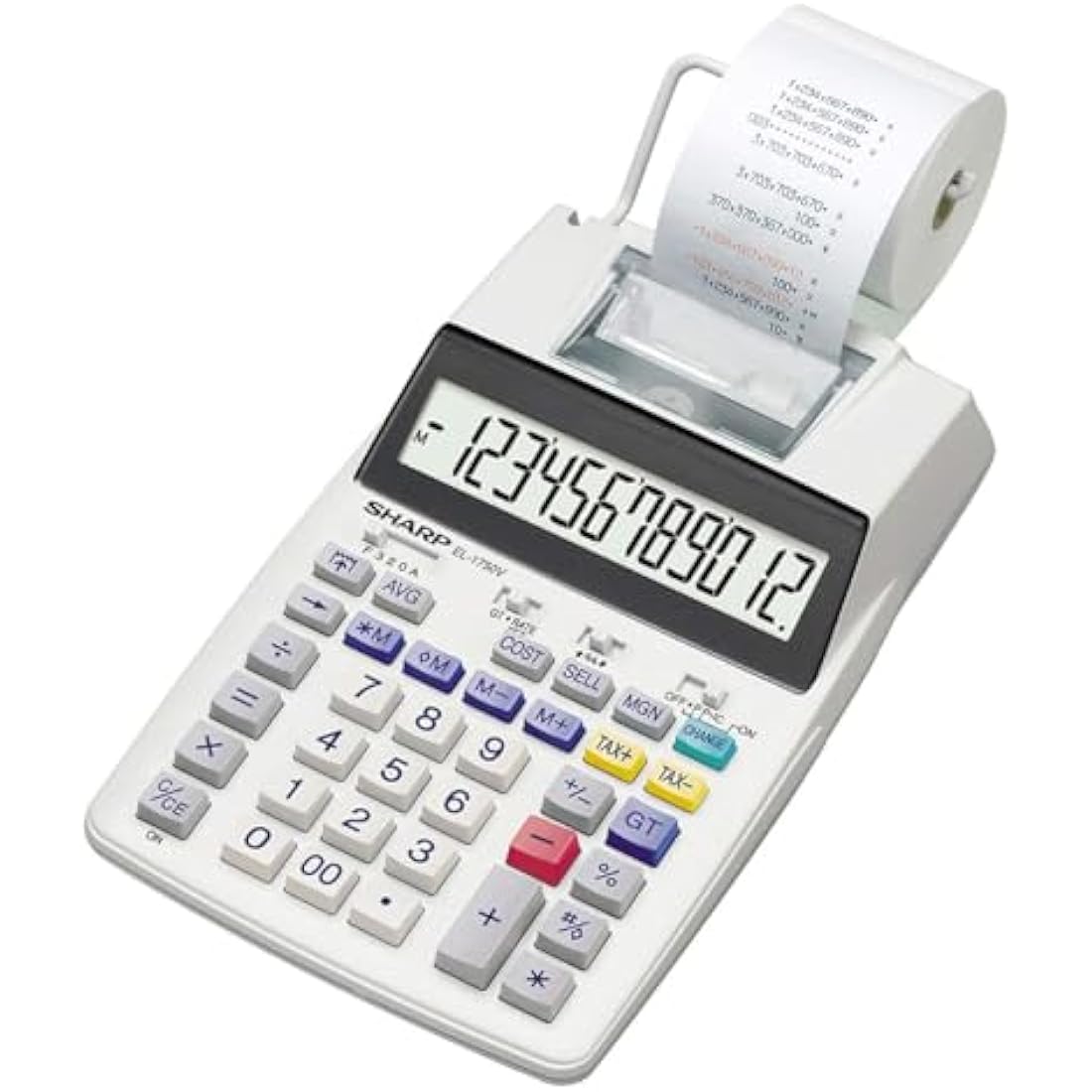 Sharp EL-1750V Druckrechner