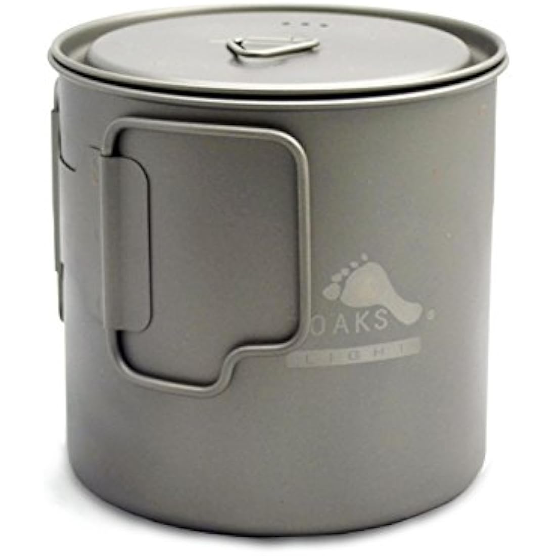 TOAKS Titanium Camping Pot Cup(375ml, 450ml, 550ml, 650ml, 750ml, 800ml, 900ml) … (650ml[POT-650-L])