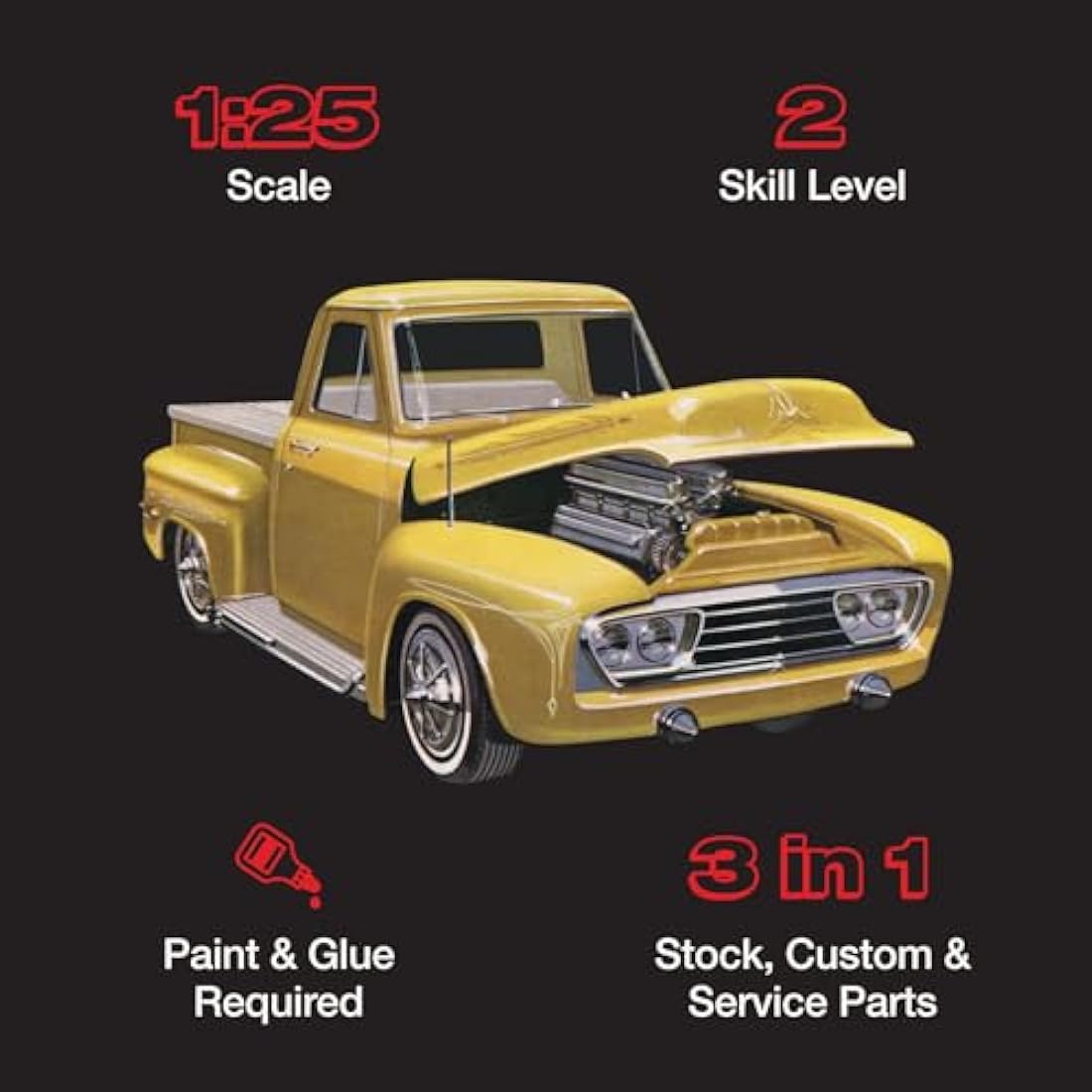Round2 AMT882/12 Model Building, Hobby, Assembly, Detailed