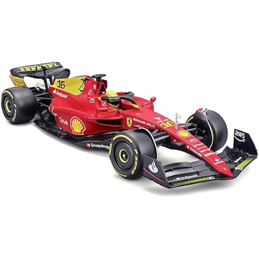 Bburago - Iron F1-75 - Italy Monza GP 2022-1/18