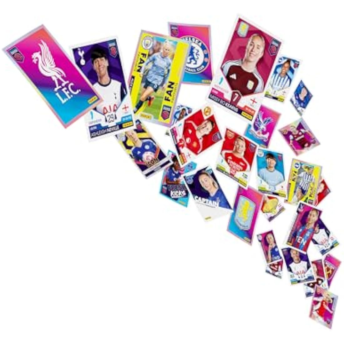 Barclays Women's Super League Official Sticker Collection 2025 - x50 Packs