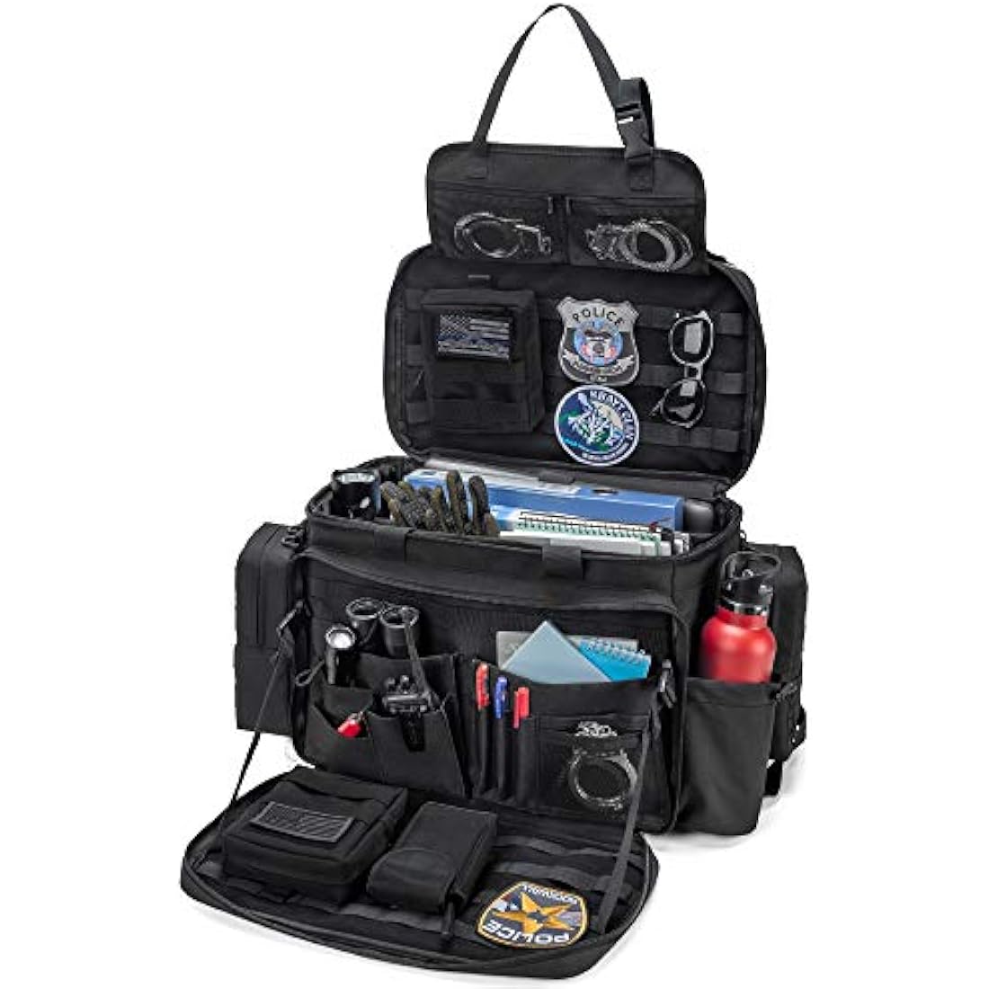 Trunab Multifunction Military Tactical Kit, Police Gear Bag for 15.6'' Laptop, MOLLE Compatible, Men’s Outdoor Kit for Camping, Hiking, Trekking - Patented Design