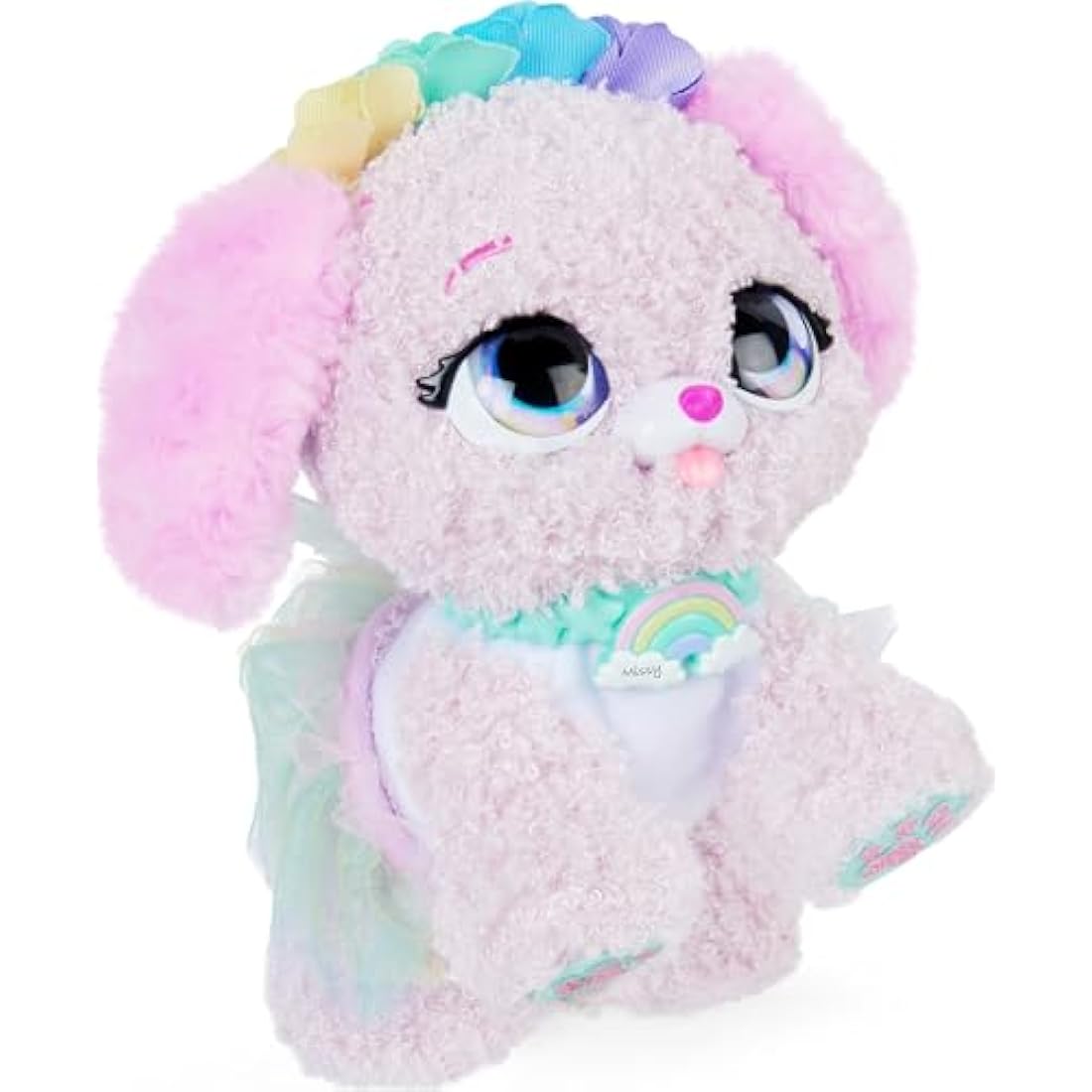 Present Pets, Fairy Puppy Interactive Plush Toy with Over 100 Sounds and Actions (Style May Vary), Kids’ Toys for Girls Aged 5 and above, 6061372