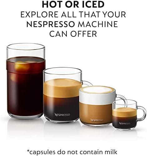 Vertuo line Flavored Assortment. Golden Caramel, Sweet Vanilla and Roasted Hazelnut Total of 30 capsules for Nespresso