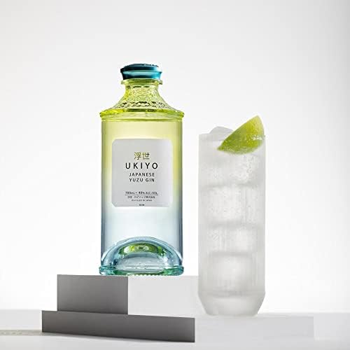 UKIYO Yuzu | Japanese | Craft | Gin | Citrus | Yuzu, Juniper & Coriander | Distilled with 5 native Japanese botanicals | 40% ABV | 70 cl