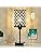 GyroVu Crystal Table Lamp, Black Touch Lamp for Bedside Nightstand with USB C+A Ports, 3 Way Dimmable with Crystal Shade for Bedroom, Living Room, Office (Buld Included)