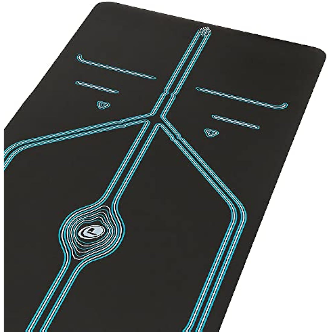 Liforme XL Yoga Mat – Free Yoga Bag Included - Patented Alignment System, Warrior-like Grip, Non-slip, Eco-friendly, sweat-resistant, long, wide, 4.2mm thick mat for comfort