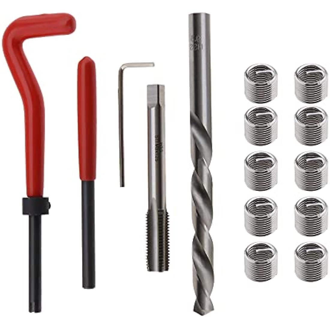 OTOTEC M9 Thread Repair Kit M9 x 1.25m Metric Automotive Repair Tool Set