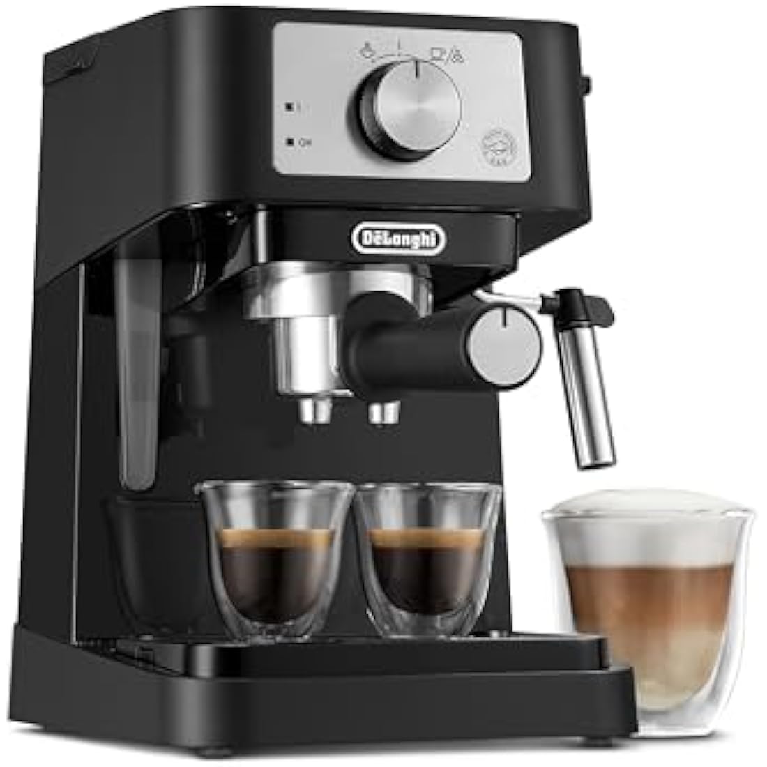 De'Longhi Stilosa EC260.BK, Traditional barista Pump Espresso Coffee Machine, Black