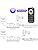 GIDEALED 2.4G Wireless 5 in 1 LED Controller and RF Remote Control,5 Channel Dimming RGBWW LED Strip Controller for RGBCCT RGBW RGB and 5 White Light Strips DC12-24V