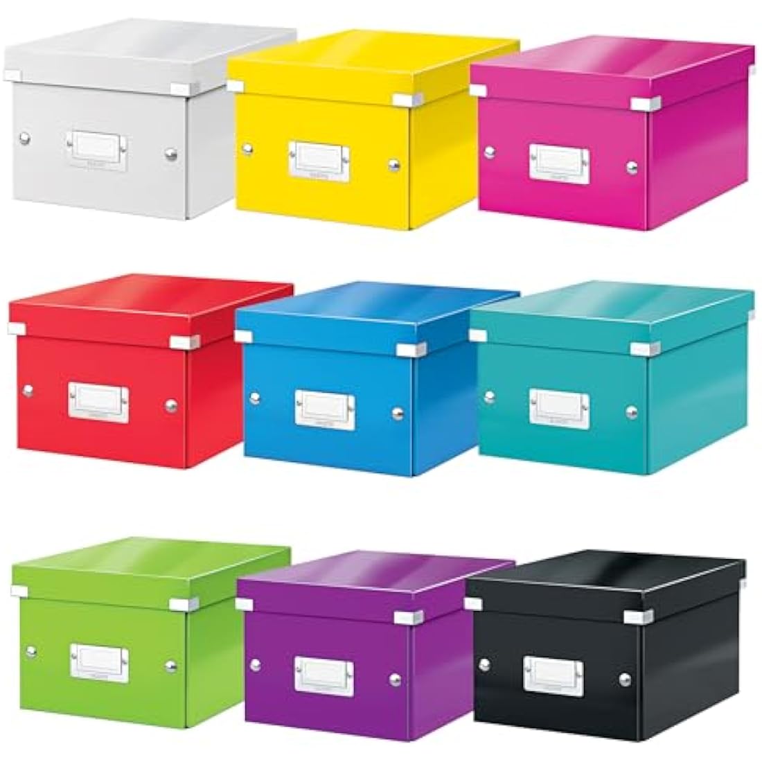 Leitz A5 Storage Box, Click and Store Range 60430001 - Small, White