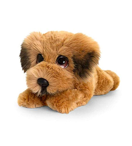 Keel Toys SD2541 Soft Toy Signature Cuddle Puppy Wheaten Terrier, Brown  32  cm