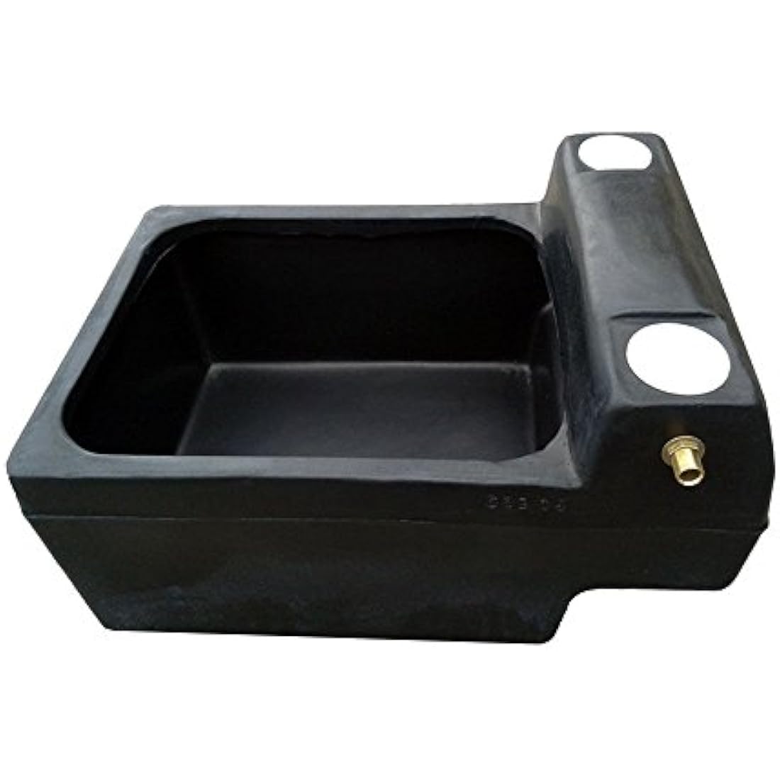 Kingspan ANIMAL_WATER_DISPENSER Water Trough, 12 Gallon, Black